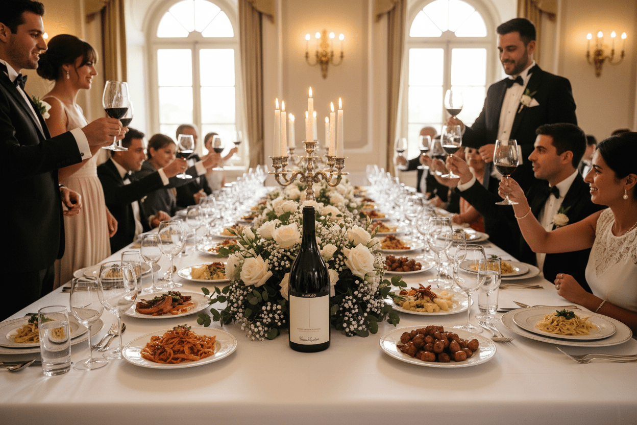 Vino tinto barolo serra dei turchi magnum 2018 Italia - La Cava