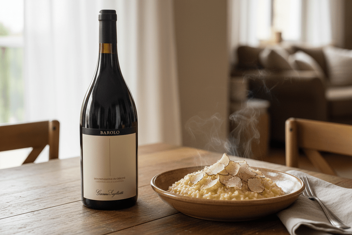 Vino tinto barolo serra dei turchi magnum 2018 Italia - La Cava
