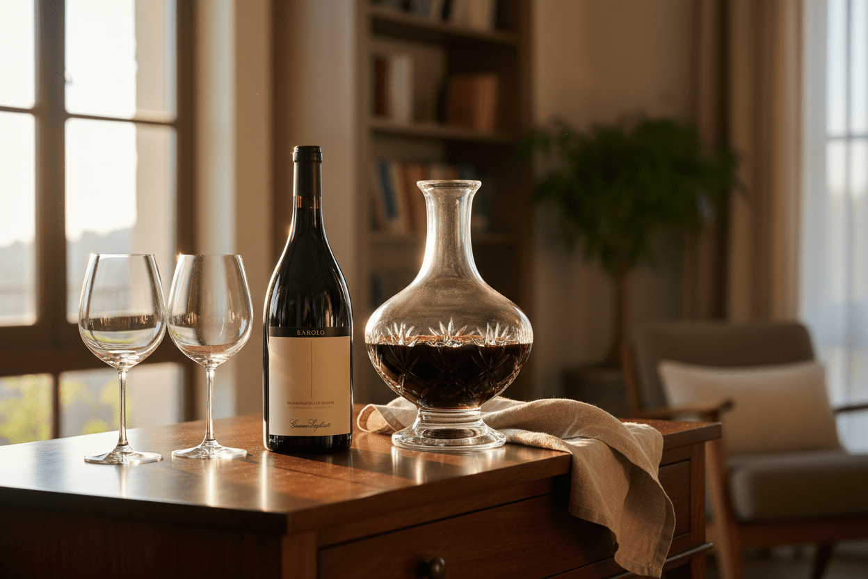 Vino tinto barolo serra dei turchi magnum 2018 Italia - La Cava