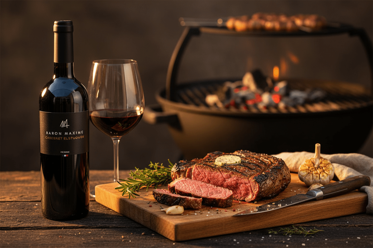 Vino Tinto Baron Maxime Cabernet Sauvignon 750ml - Vino de Francia - La Cava