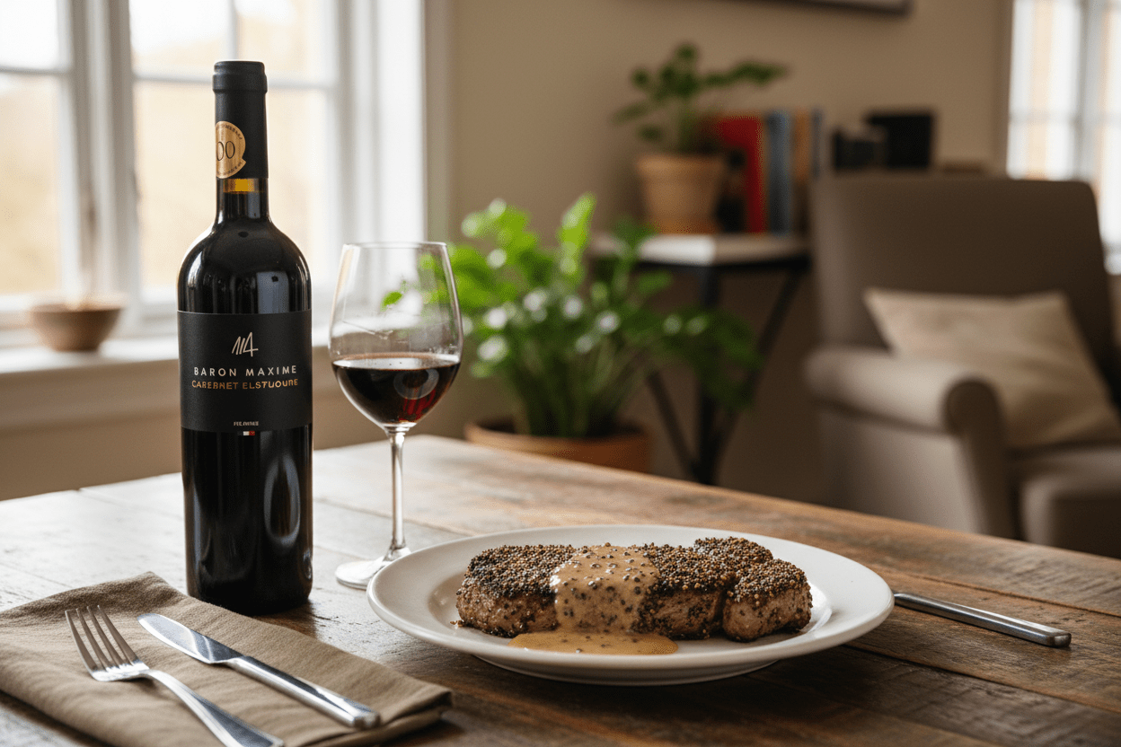Vino Tinto Baron Maxime Cabernet Sauvignon 750ml - Vino de Francia - La Cava