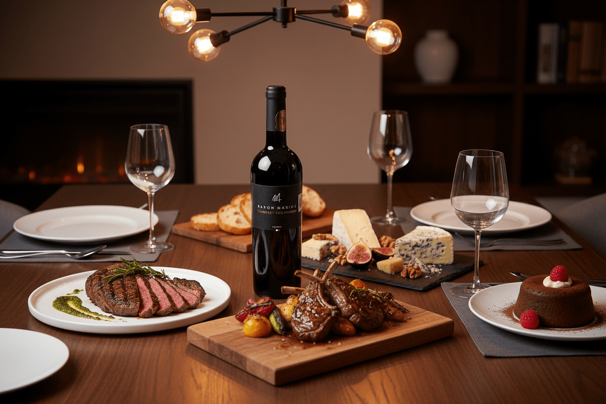 Vino Tinto Baron Maxime Cabernet Sauvignon 750ml - Vino de Francia - La Cava