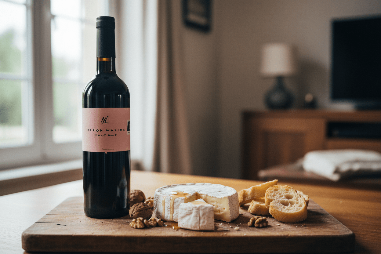 Baron Maxime Pinot Noir Red Wine 750ml IGP Méditerranée - French Wine - La Cava
