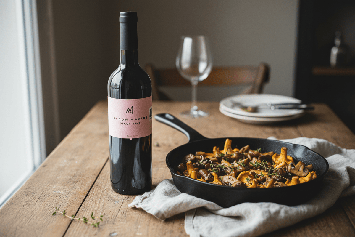 Vino Tinto Baron Maxime Pinot Noir 750ml IGP Méditerranée - Vino de Francia - La Cava
