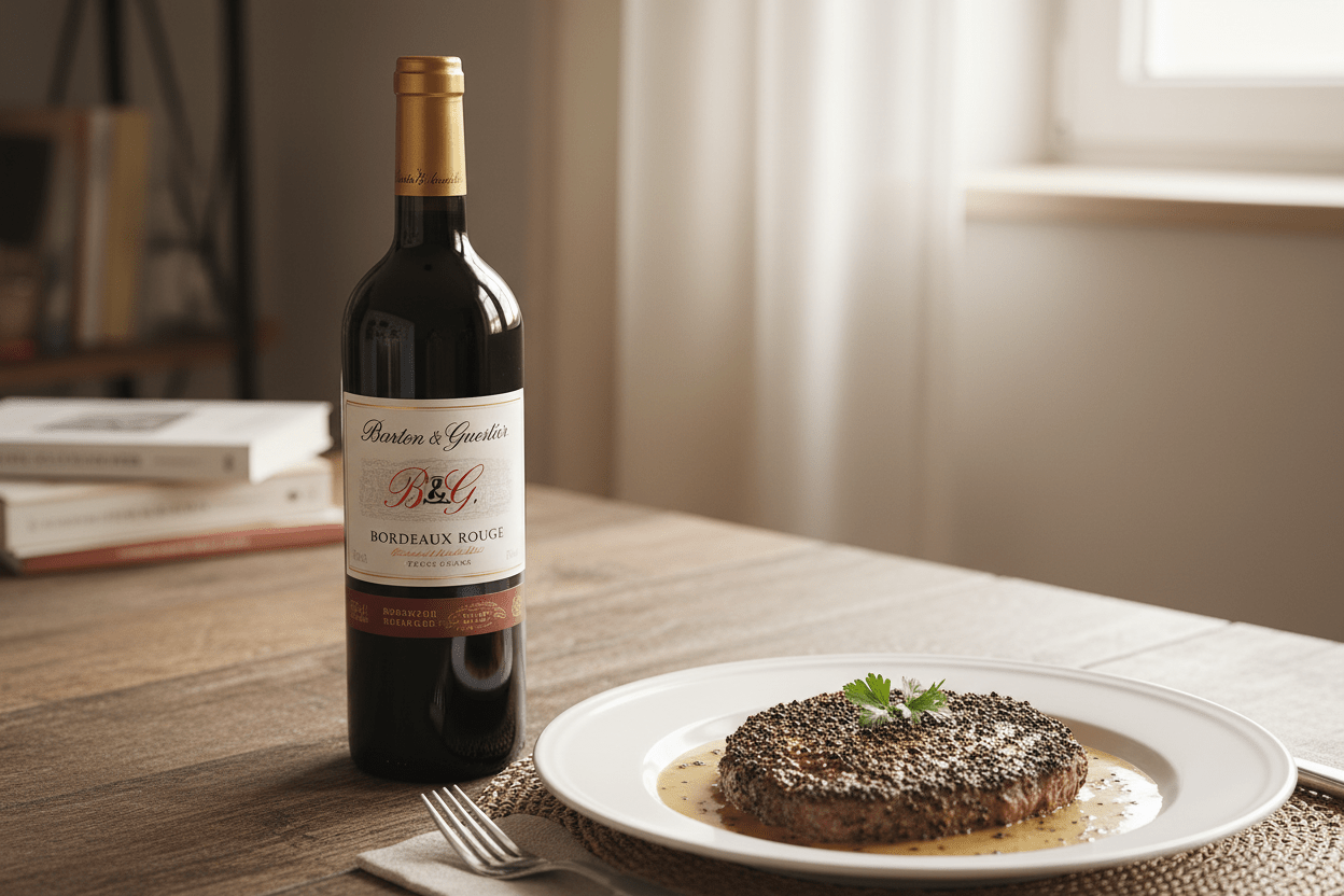 Vino Tinto Barton & Guestier B&G Bordeaux Rouge 750ml Burdeos - Vino de Francia - La Cava