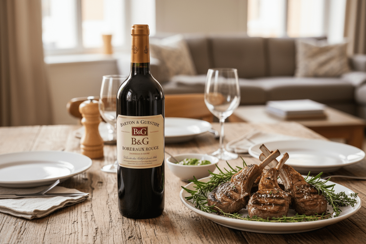 Vino Tinto Barton & Guestier B&G Bordeaux Rouge 750ml Burdeos - Vino de Francia - La Cava