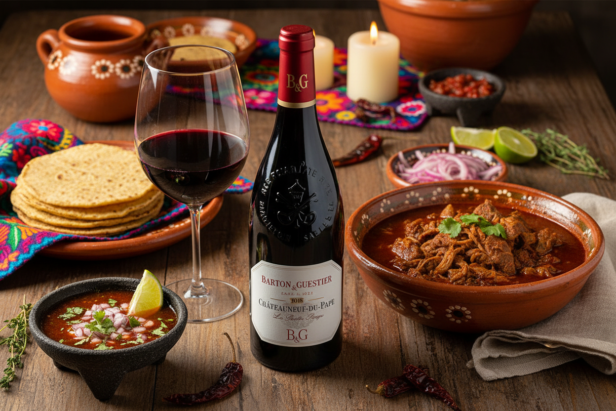 Vino Tinto Barton & Guestier B&G Châteauneuf-du-Pape 750ml - Vino de Francia - La Cava