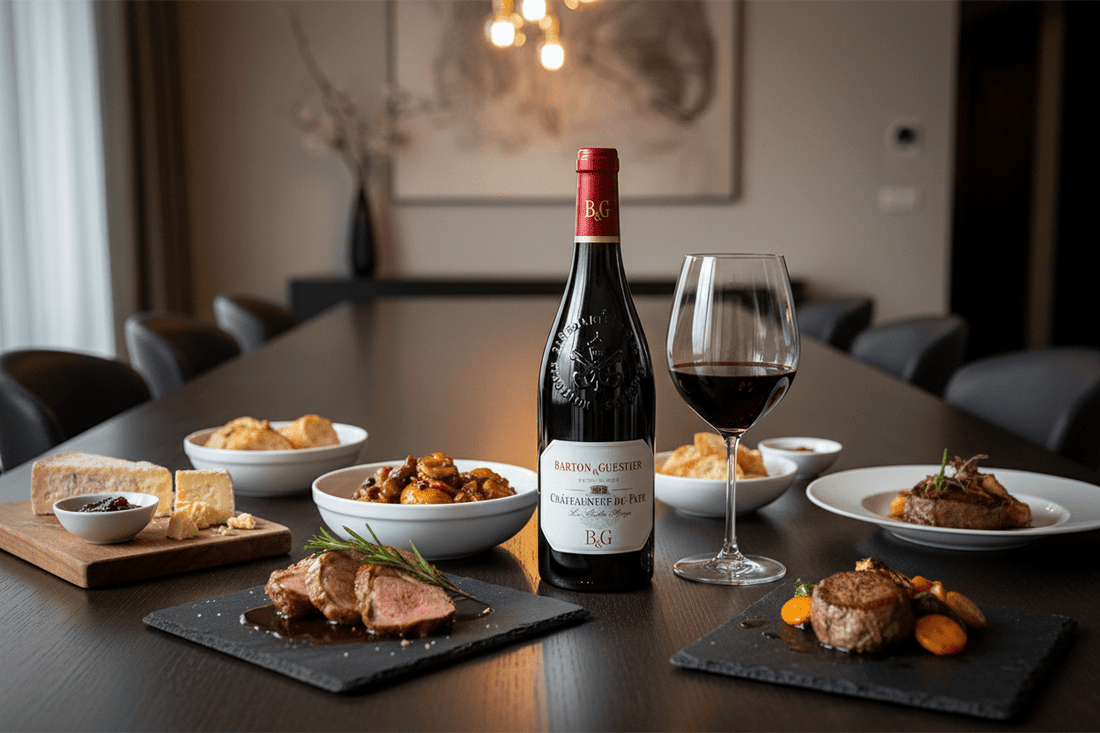 Vino Tinto Barton & Guestier B&G Châteauneuf-du-Pape 750ml - Vino de Francia - La Cava