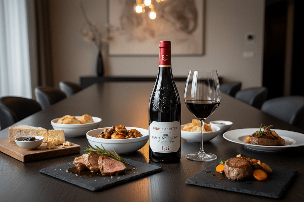 Vino Tinto Barton & Guestier B&G Châteauneuf-du-Pape 750ml - Vino de Francia - La Cava