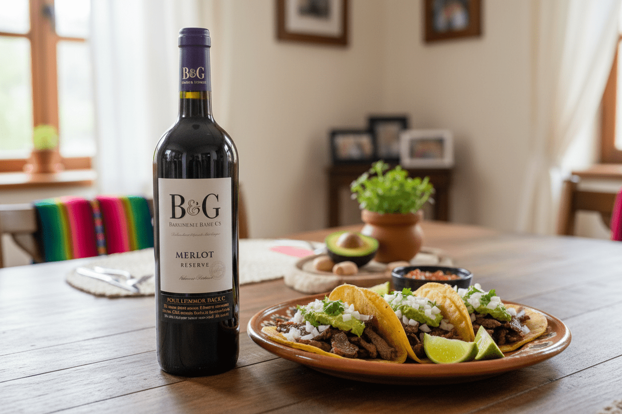 Vino Tinto Barton & Guestier B&G Merlot Réserve 750ml - Vino de Francia - La Cava