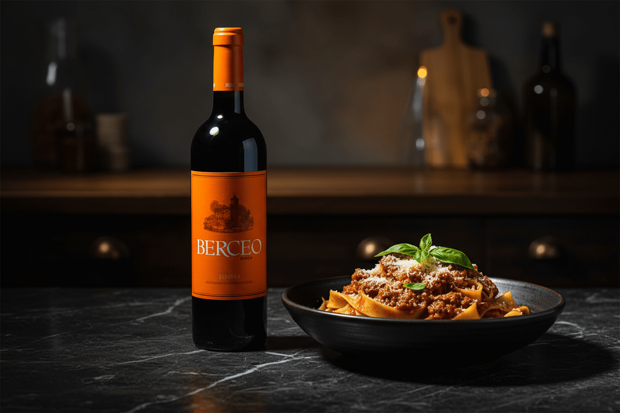 Vino Tinto Berceo Crianza 750ml - La Cava