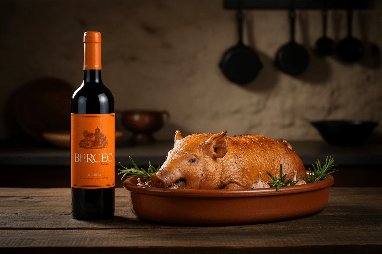 Vino Tinto Berceo Crianza 750ml - La Cava