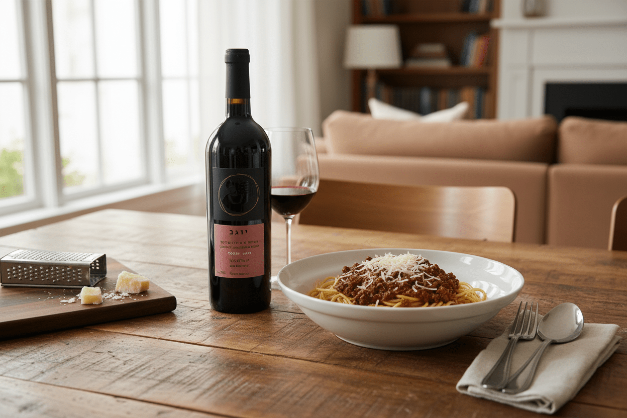 Vino Tinto Binyamina Yogev Cabernet Shiraz 750ml Israel - La Cava
