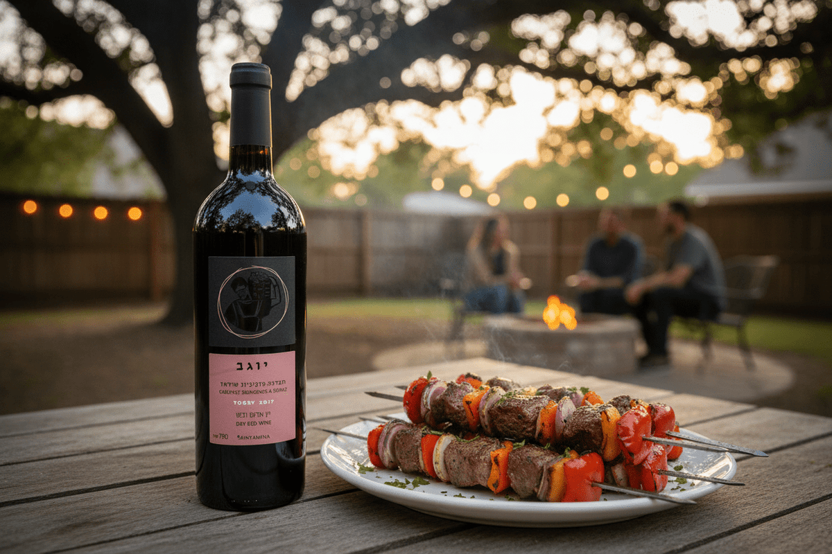 Vino Tinto Binyamina Yogev Cabernet Shiraz 750ml Israel - La Cava