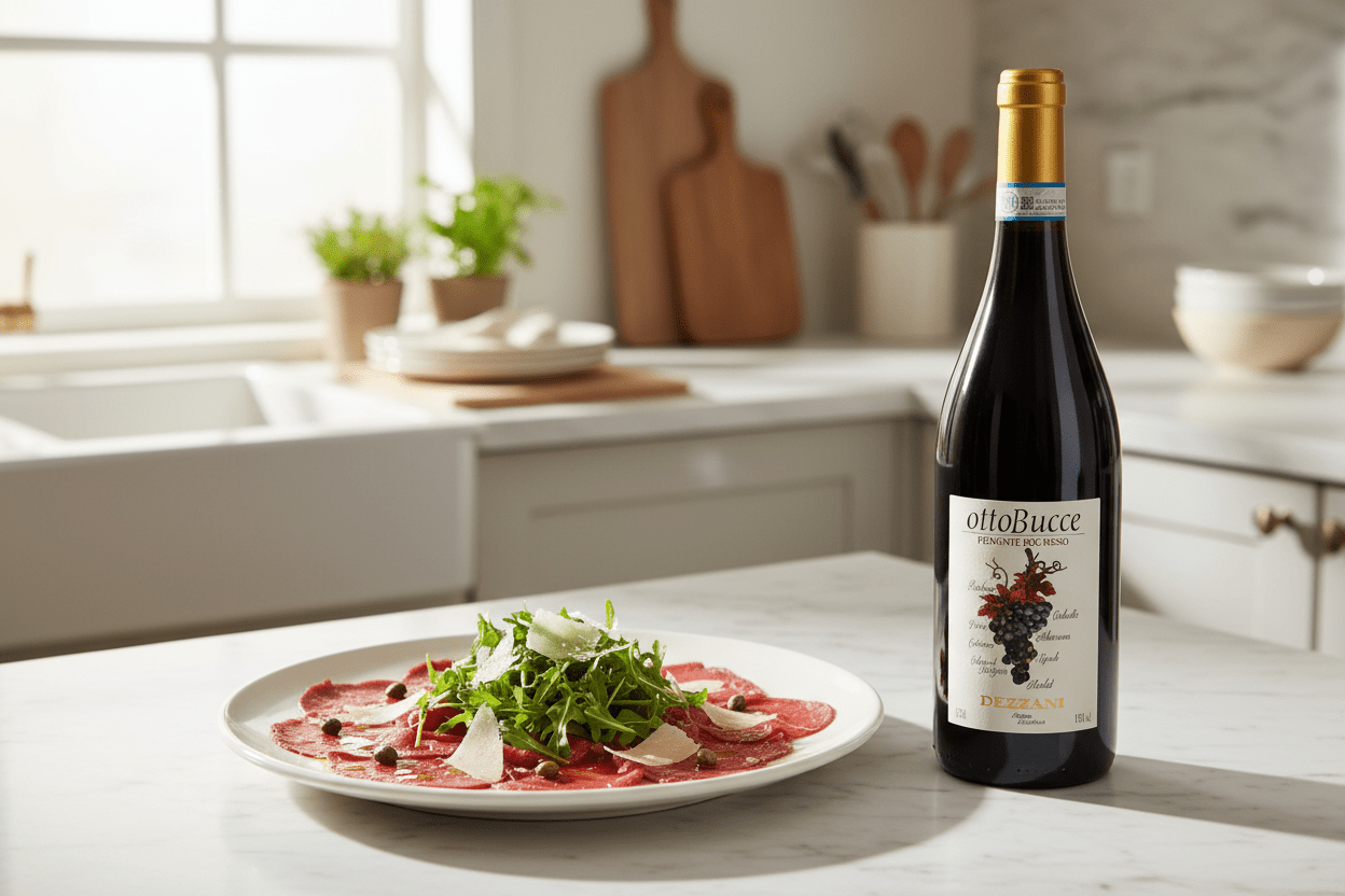 Vino Tinto Biológico Rocca Otto Bucce Piamonte - Vino de Italia - La Cava