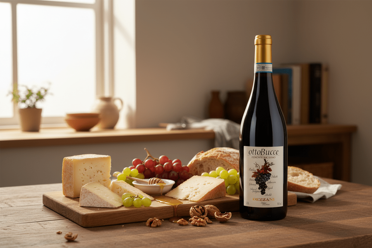 Vino Tinto Biológico Rocca Otto Bucce Piamonte - Vino de Italia - La Cava