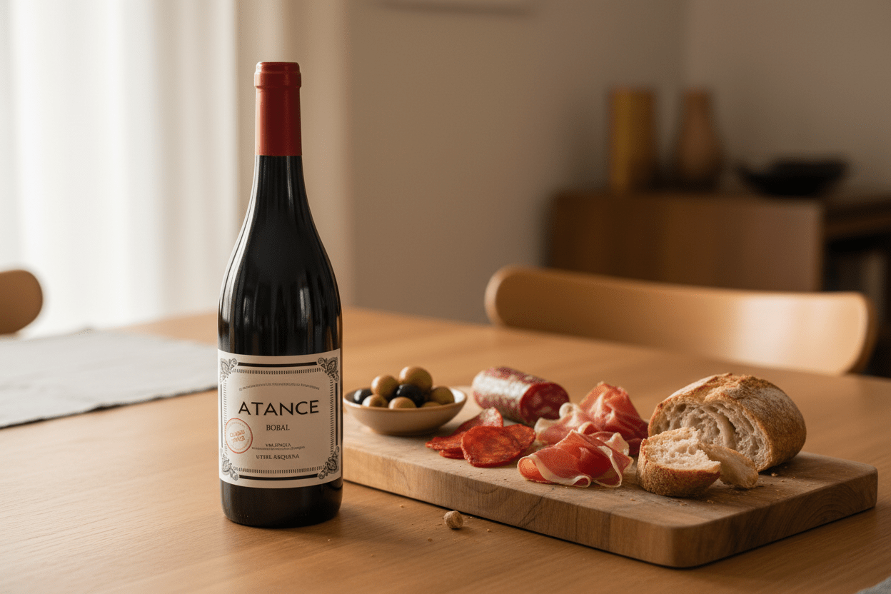 Vino Tinto Bodegas Mustiguillo Atance Bobal Ecológico 750ml Valencia - Vino de España - La Cava