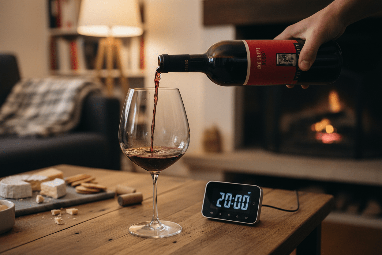 Vino tinto bolgheri rosso 2021 750ml Italia - La Cava