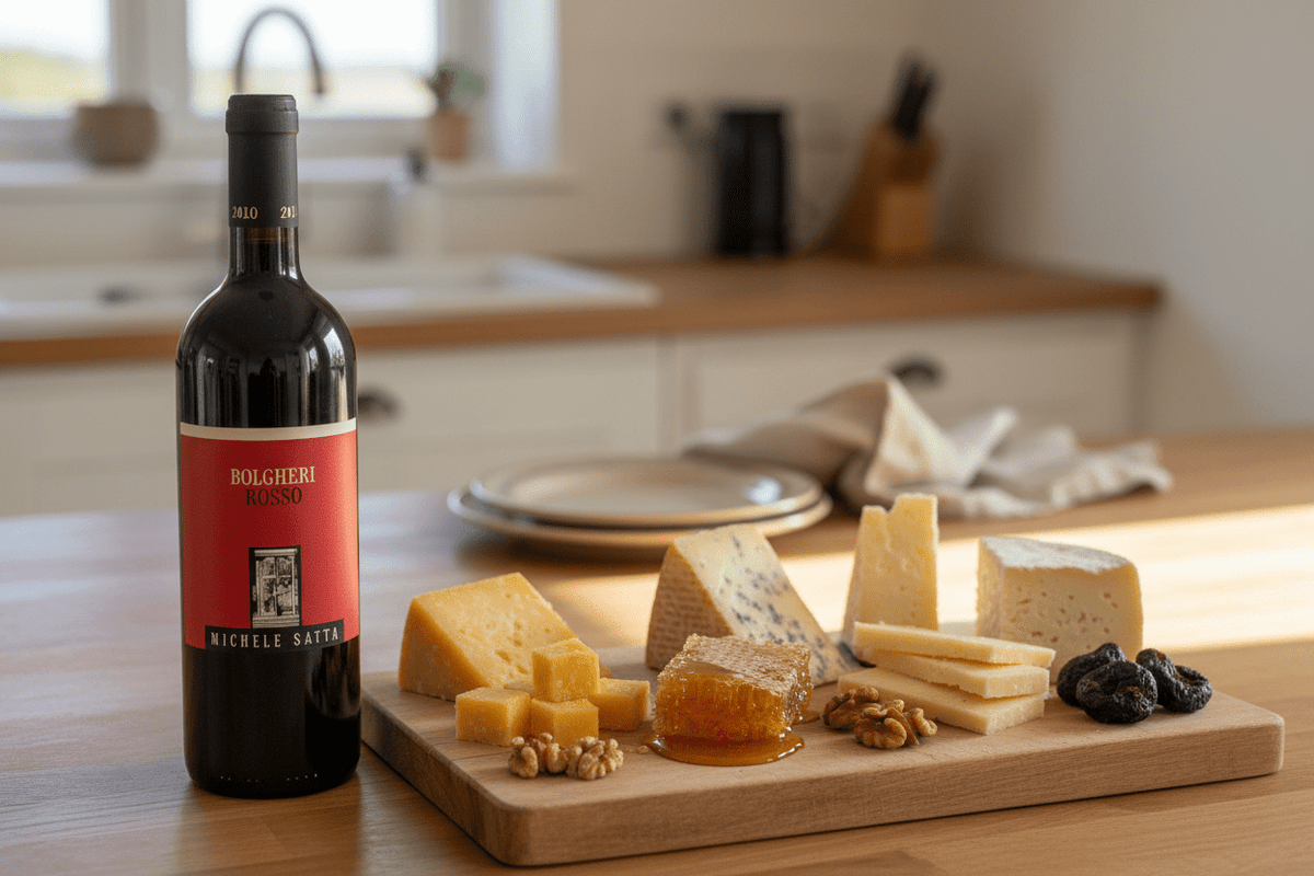 Vino tinto bolgheri rosso 2021 750ml Italia - La Cava