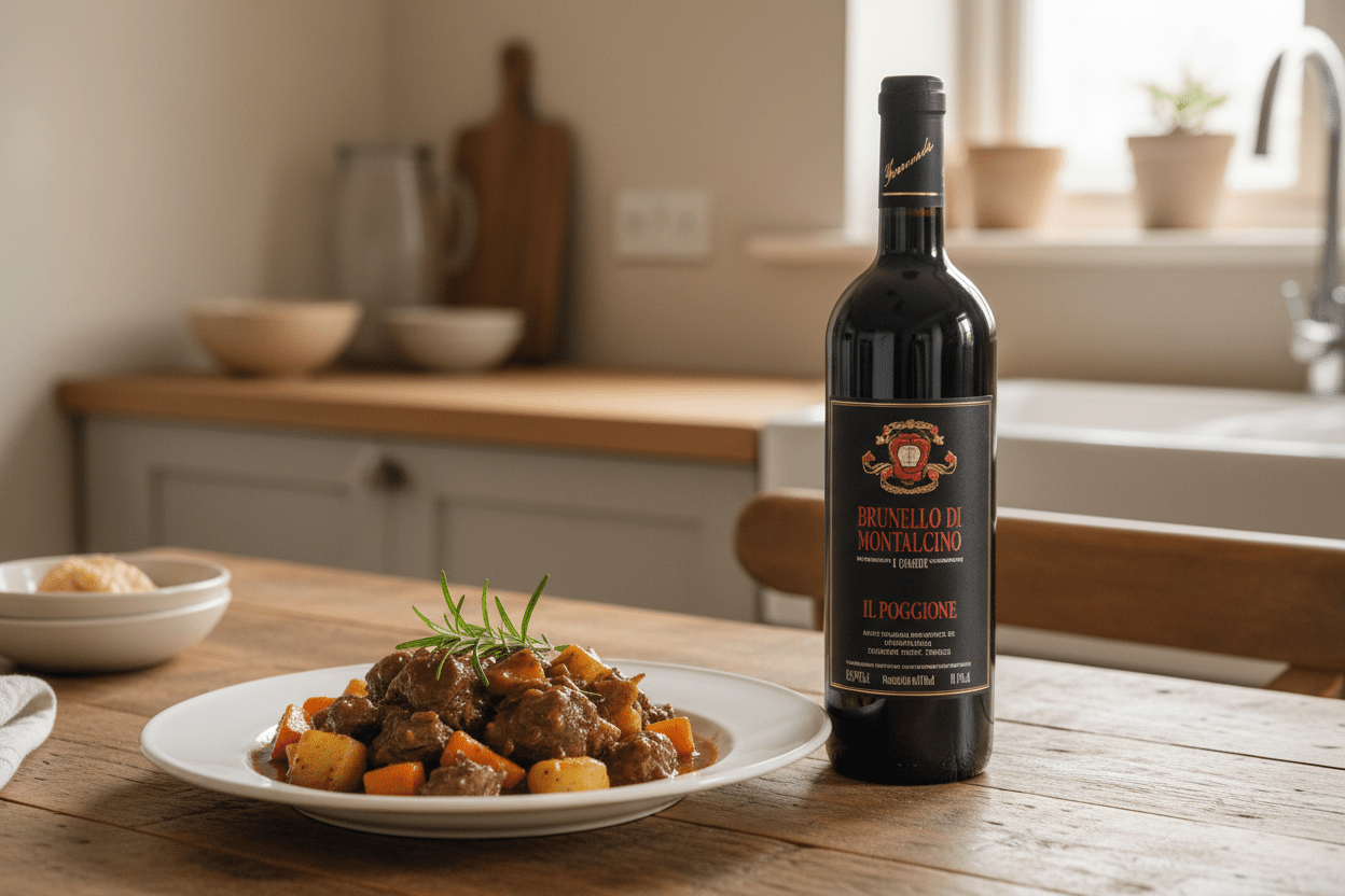 Vino tinto brunello di montalcino 2019 Italia 750 ml - La Cava