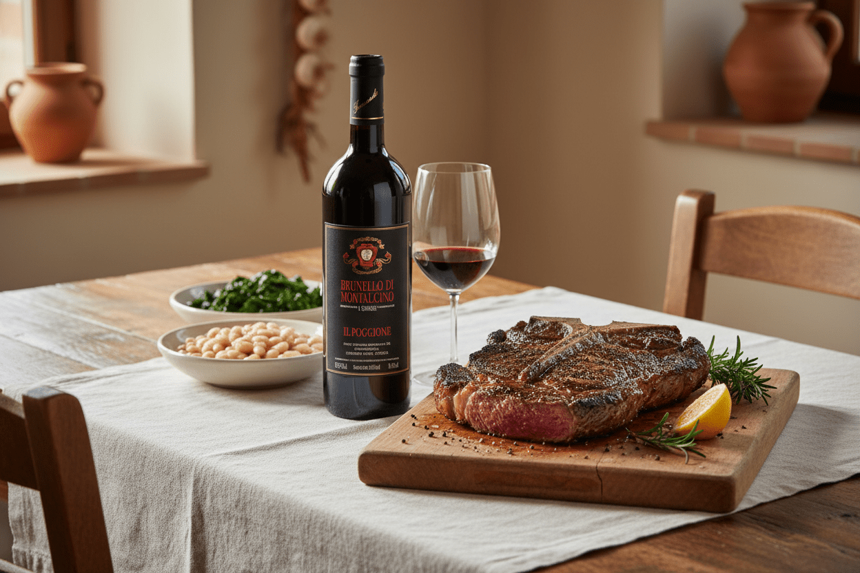 Vino tinto brunello di montalcino 2019 Italia 750 ml - La Cava