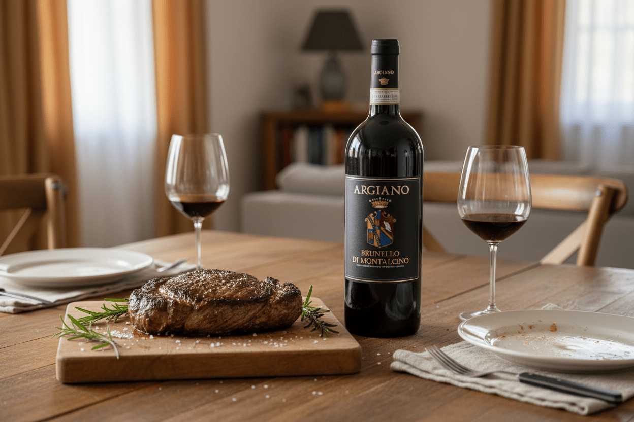 Vino tinto brunello di montalcino magnum 2019 Italia 750 ml - La Cava