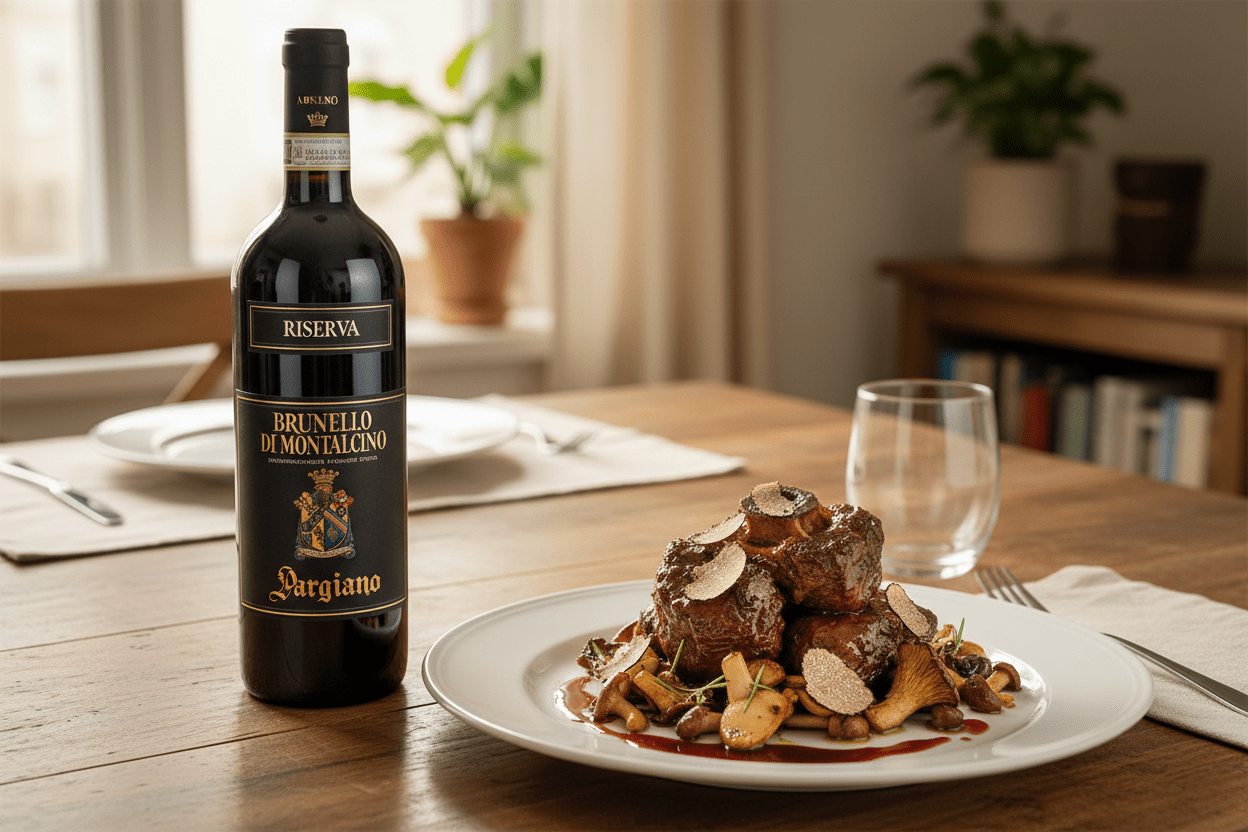 Vino tinto brunello di montalcino riserva 2019 Italia 750 ml - La Cava