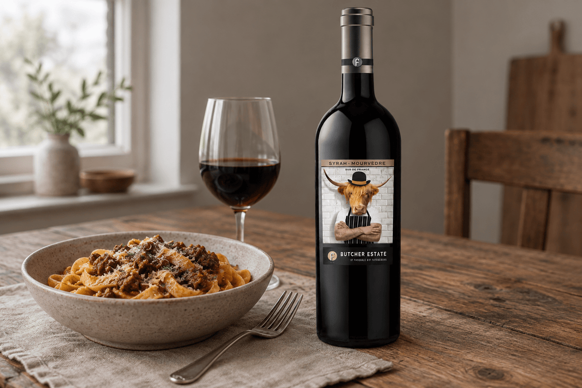 Vino Tinto Butcher Estate Boeuf IGP Pays d'Oc - La Cava