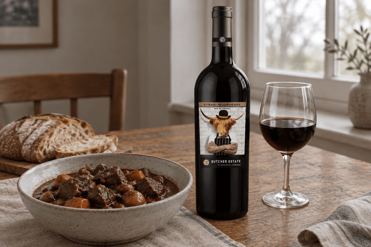 Vino Tinto Butcher Estate Boeuf IGP Pays d'Oc - La Cava