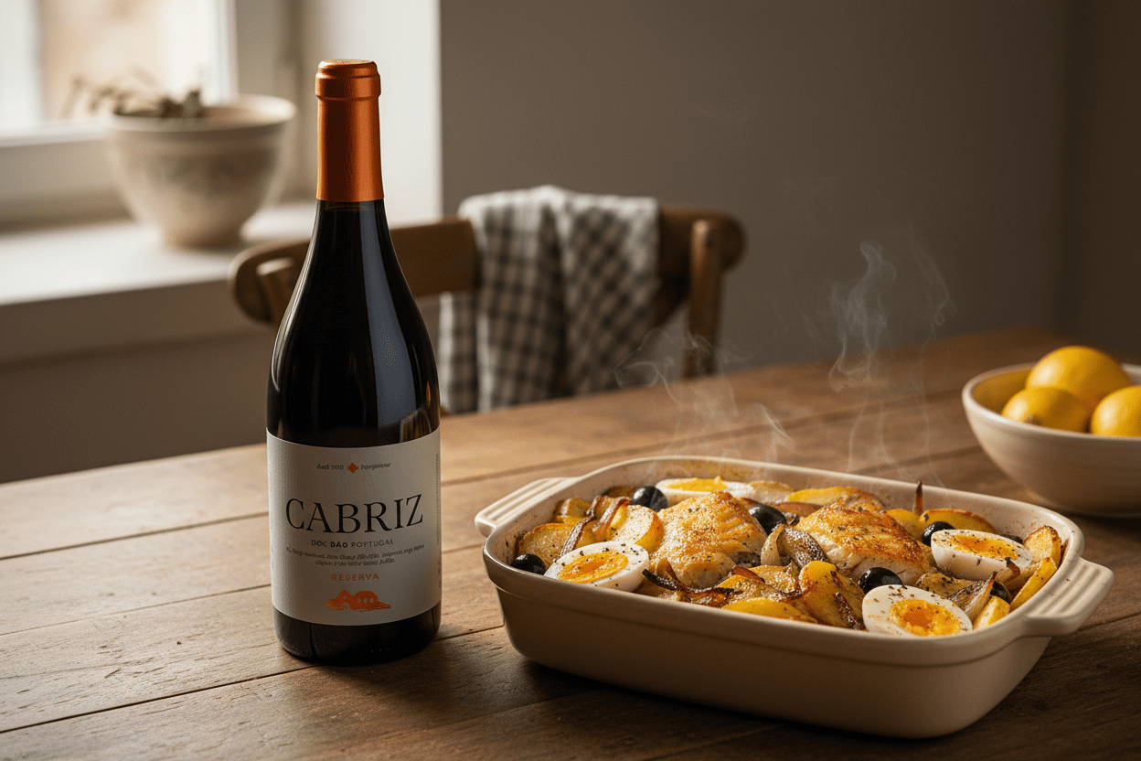 Vino Tinto Cabriz Reserva Tinto 2022 Portugal - La Cava
