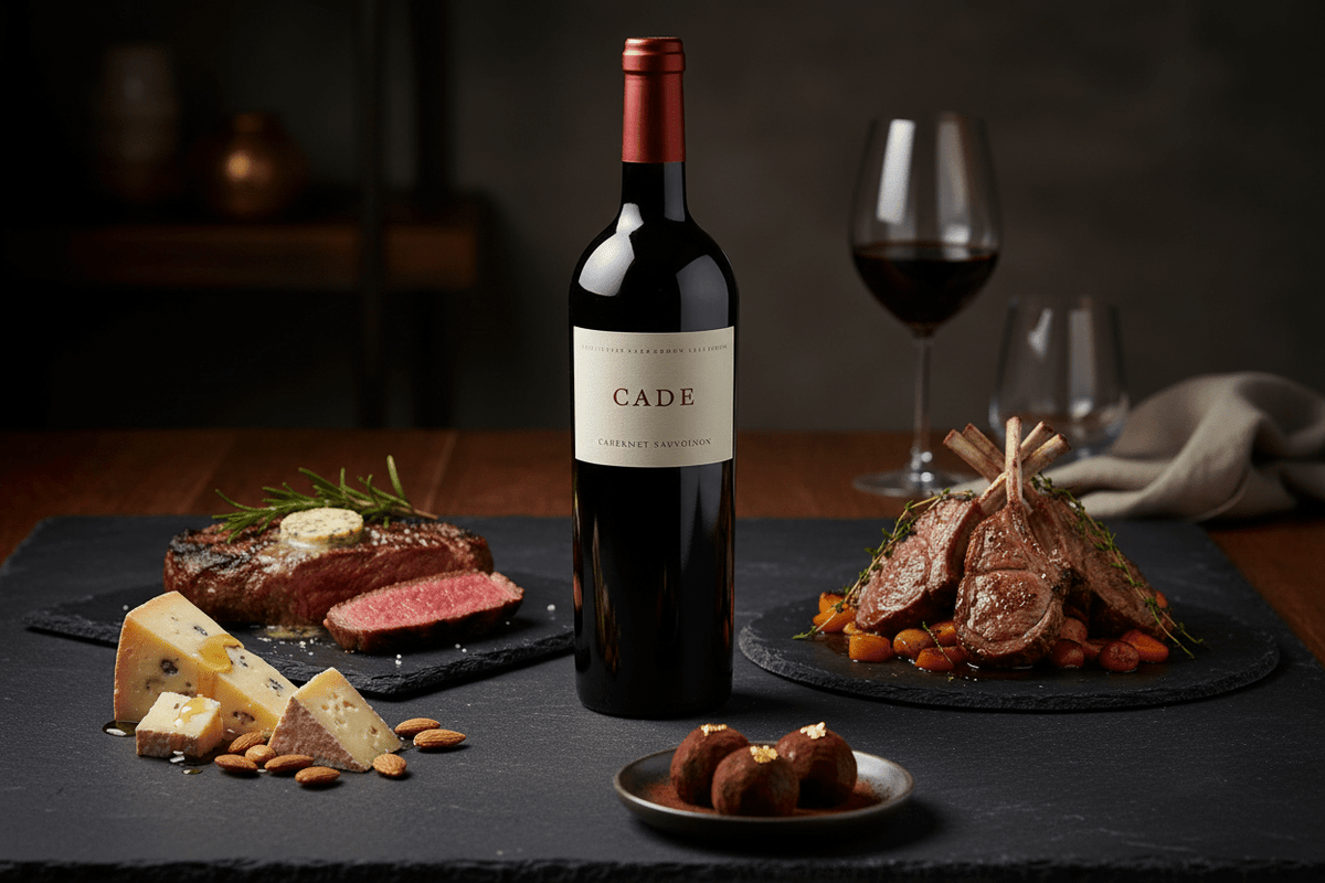 Vino Tinto CADE Estate Cabernet Sauvignon 750ml - Vino de Estados Unidos - La Cava