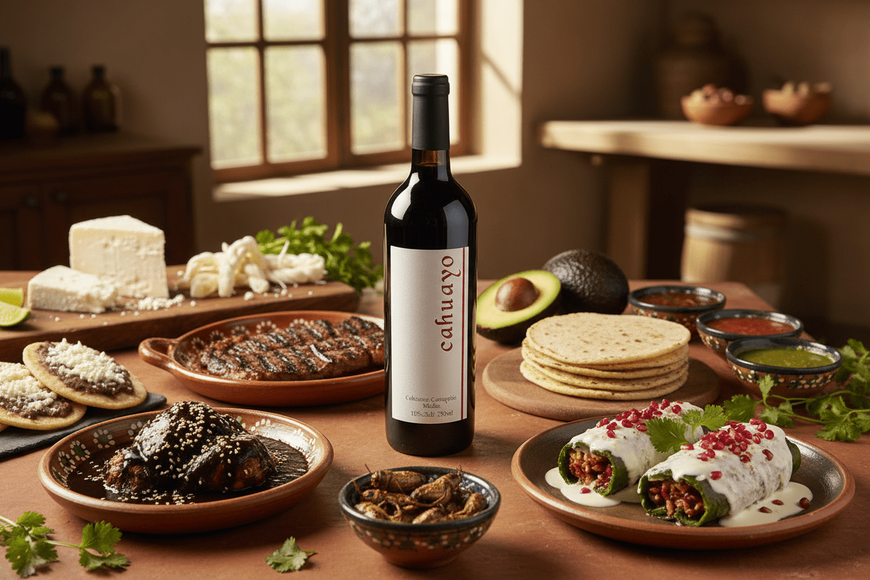 Vino Tinto Cahuayo 750ml México - Vino Mexicano - La Cava