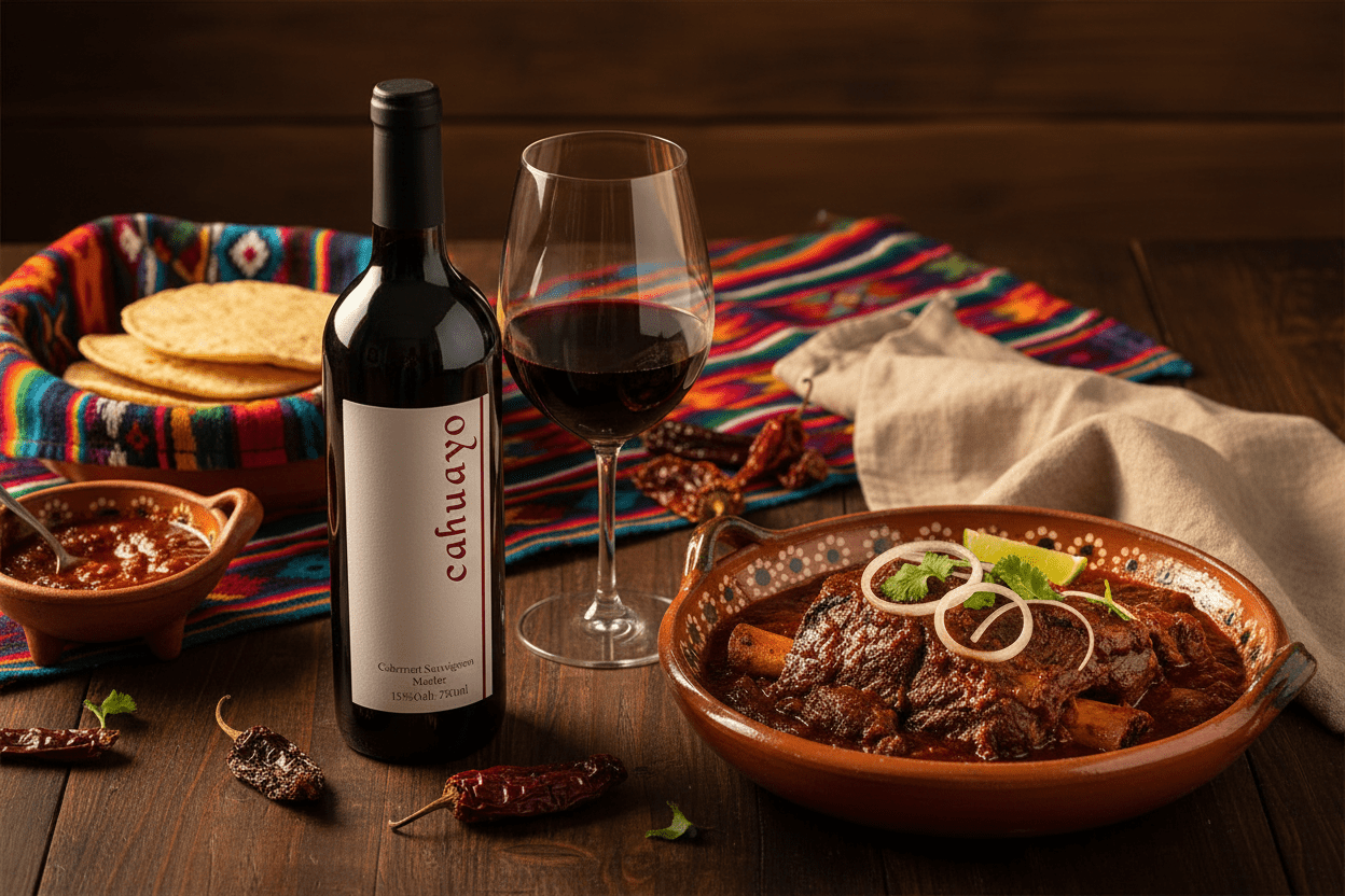 Vino Tinto Cahuayo 750ml México - Vino Mexicano - La Cava