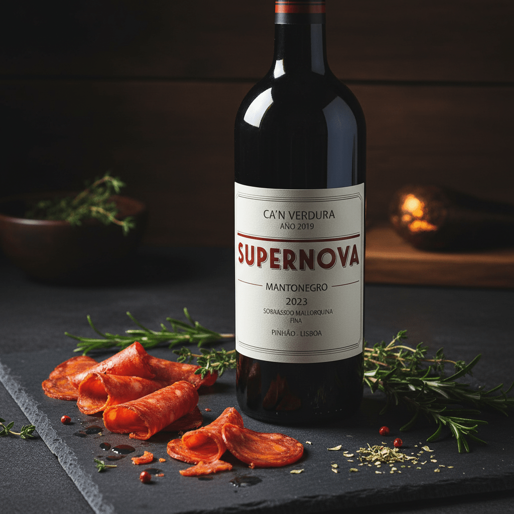 Vino Tinto Ca'N Verdura Supernova Mantonegro (2023) 750ml - La Cava