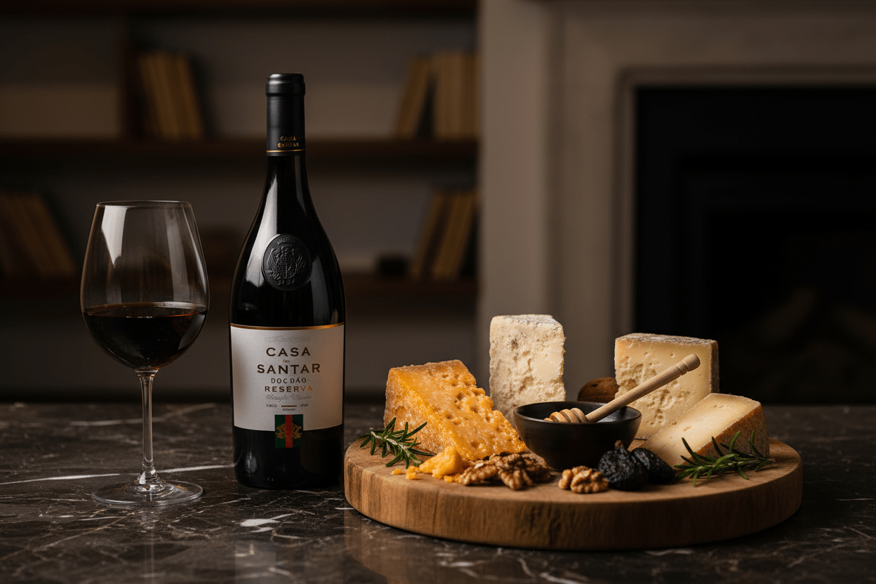 Vino Tinto Casa de Santar Reserva tinto red 2020 - Vino de Portugal - La Cava