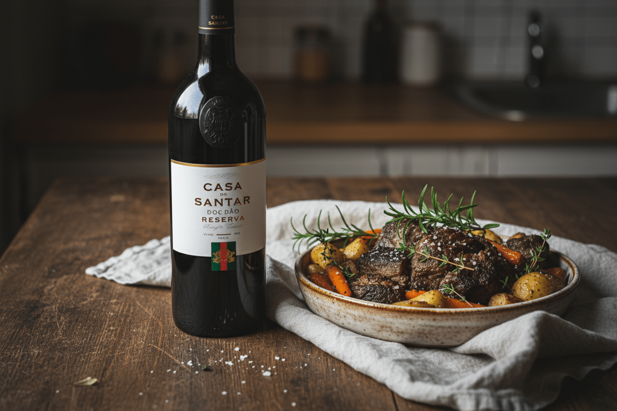 Vino Tinto Casa de Santar Reserva tinto red 2020 - Vino de Portugal - La Cava