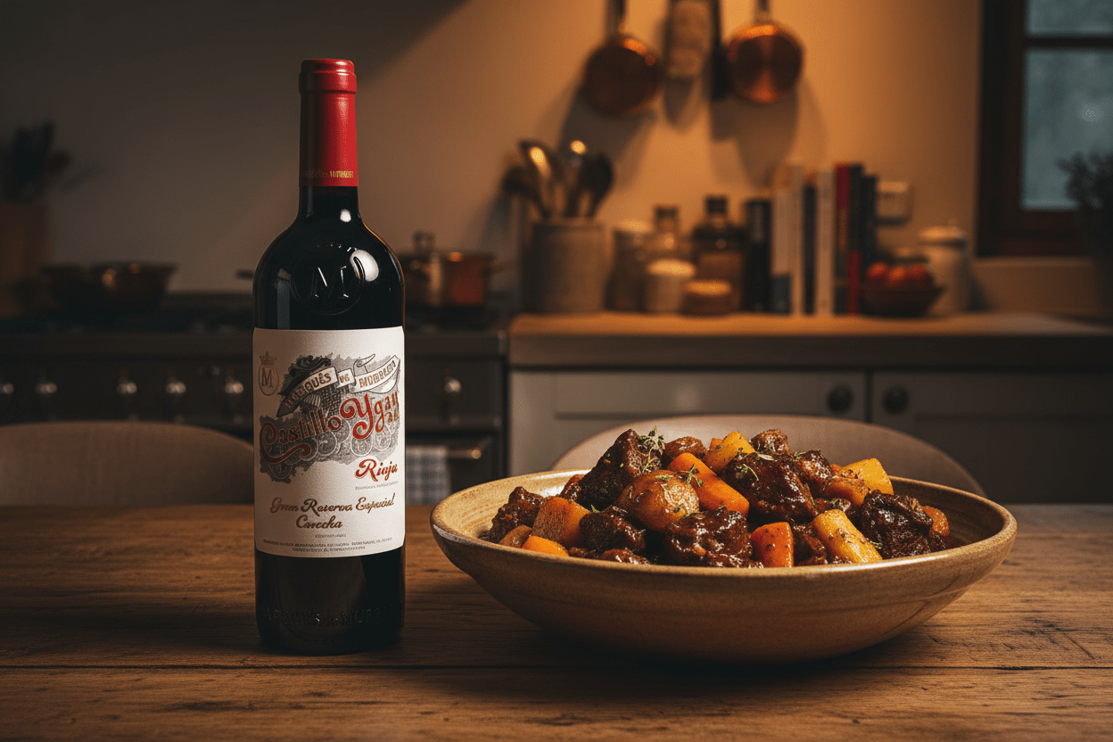 Vino Tinto Castillo Ygay 12 de 750ml - vino de España - La Cava