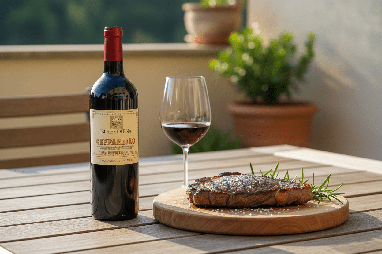 Vino tinto cepparello magnum 2021 Italia - La Cava