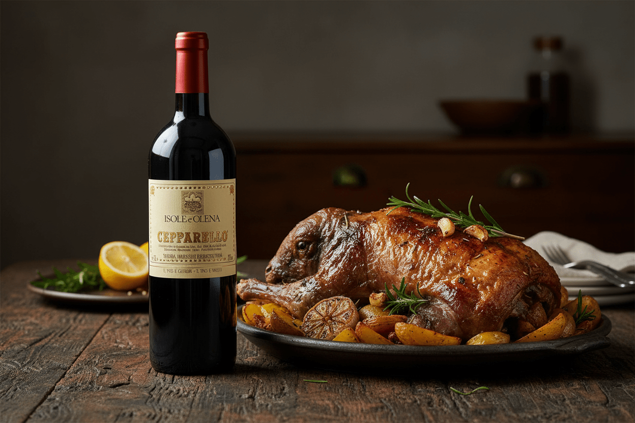 Vino tinto cepparello magnum 2021 Italia - La Cava