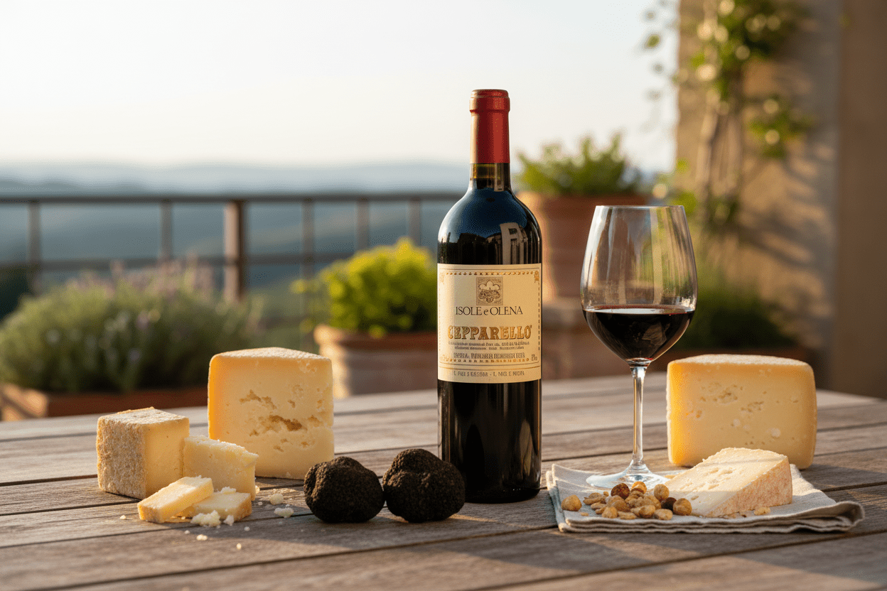Vino tinto cepparello magnum 2021 Italia - La Cava