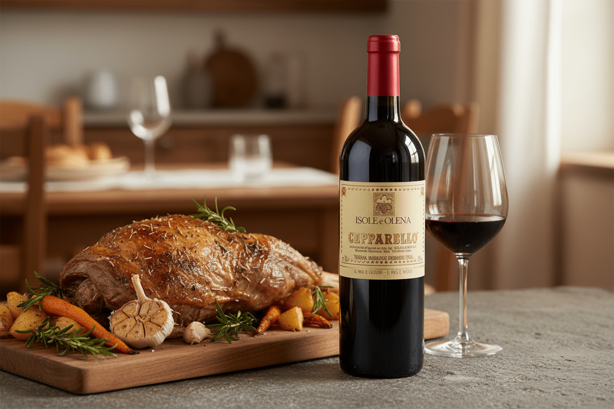Vino tinto cepparello magnum 2021 Italia - La Cava