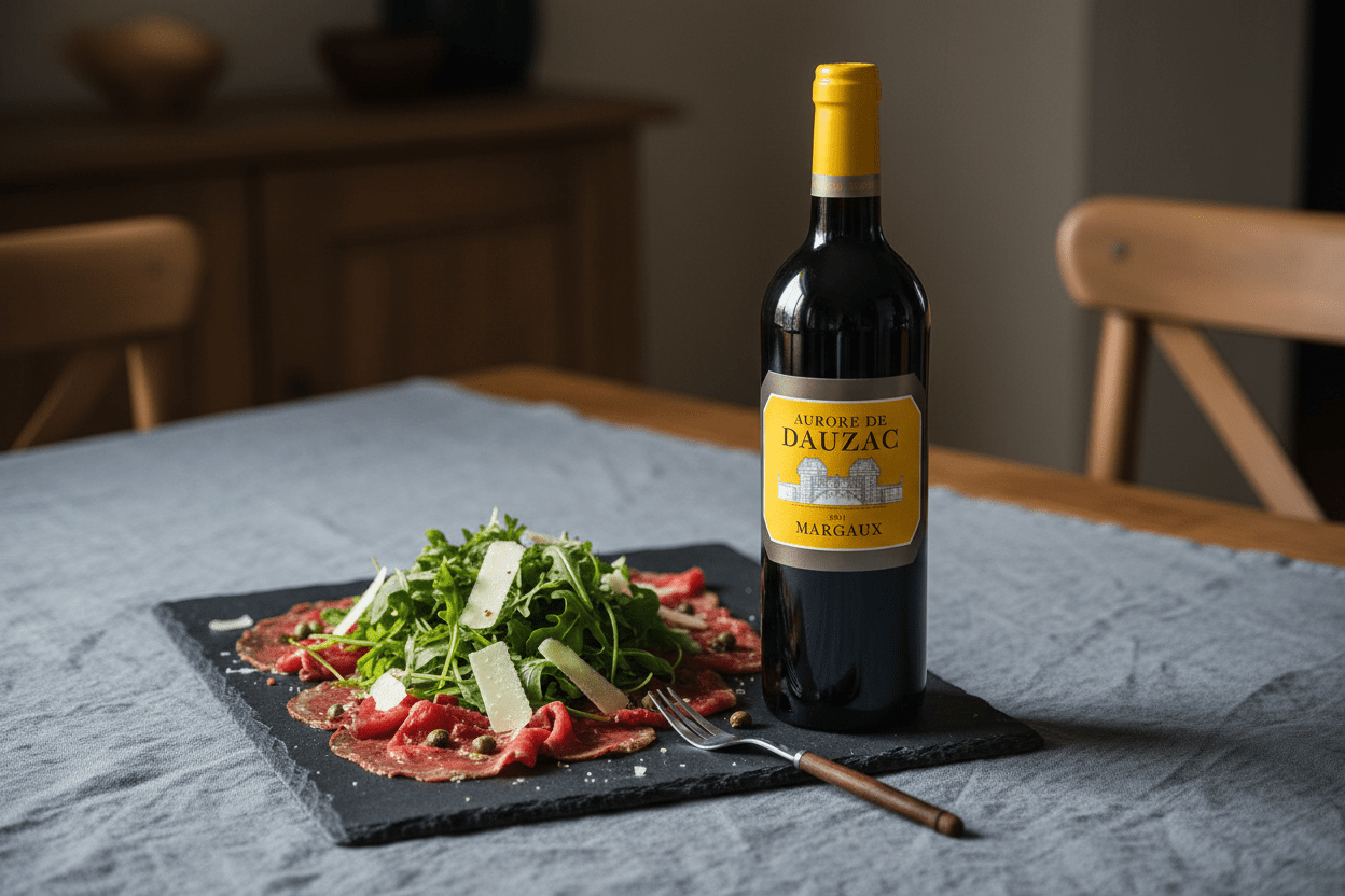 Vino Tinto Château Dauzac Bacchus Sin Sulfitos Añadidos 750ml Burdeos Francia - La Cava