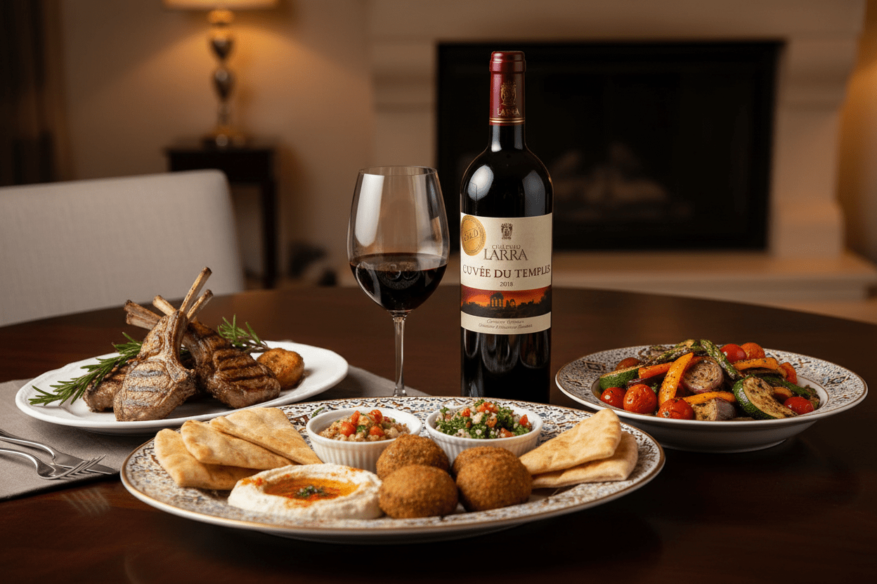Vino Tinto Château Fakra Cuvée du Temple 750ml Líbano Valle de la Bekaa - Vino de Líbano - La Cava