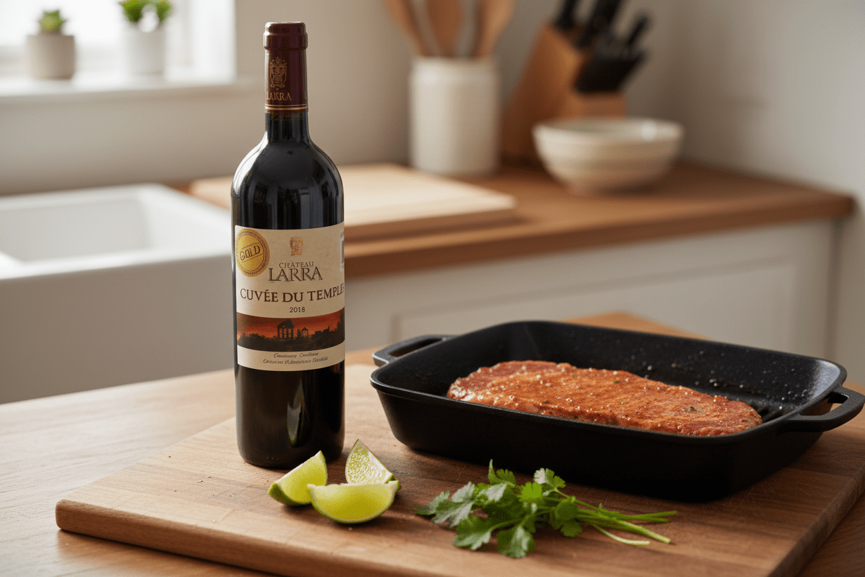 Vino Tinto Château Fakra Cuvée du Temple 750ml Líbano Valle de la Bekaa - Vino de Líbano - La Cava