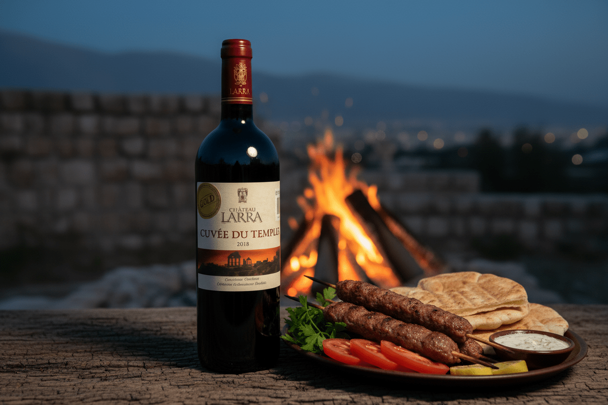 Vino Tinto Château Fakra Cuvée du Temple 750ml Líbano Valle de la Bekaa - Vino de Líbano - La Cava