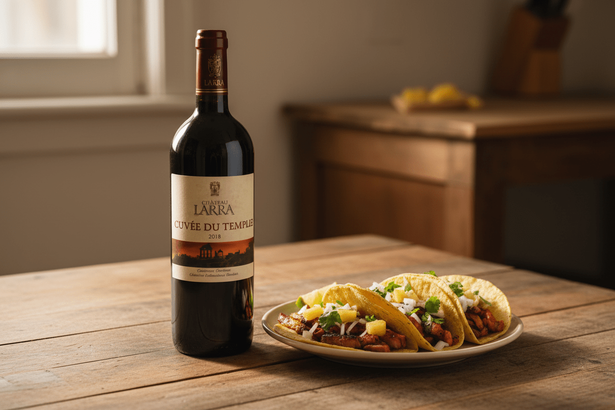 Vino Tinto Château Fakra cuvée du temple 750ml Líbano - Vino de Líbano - La Cava