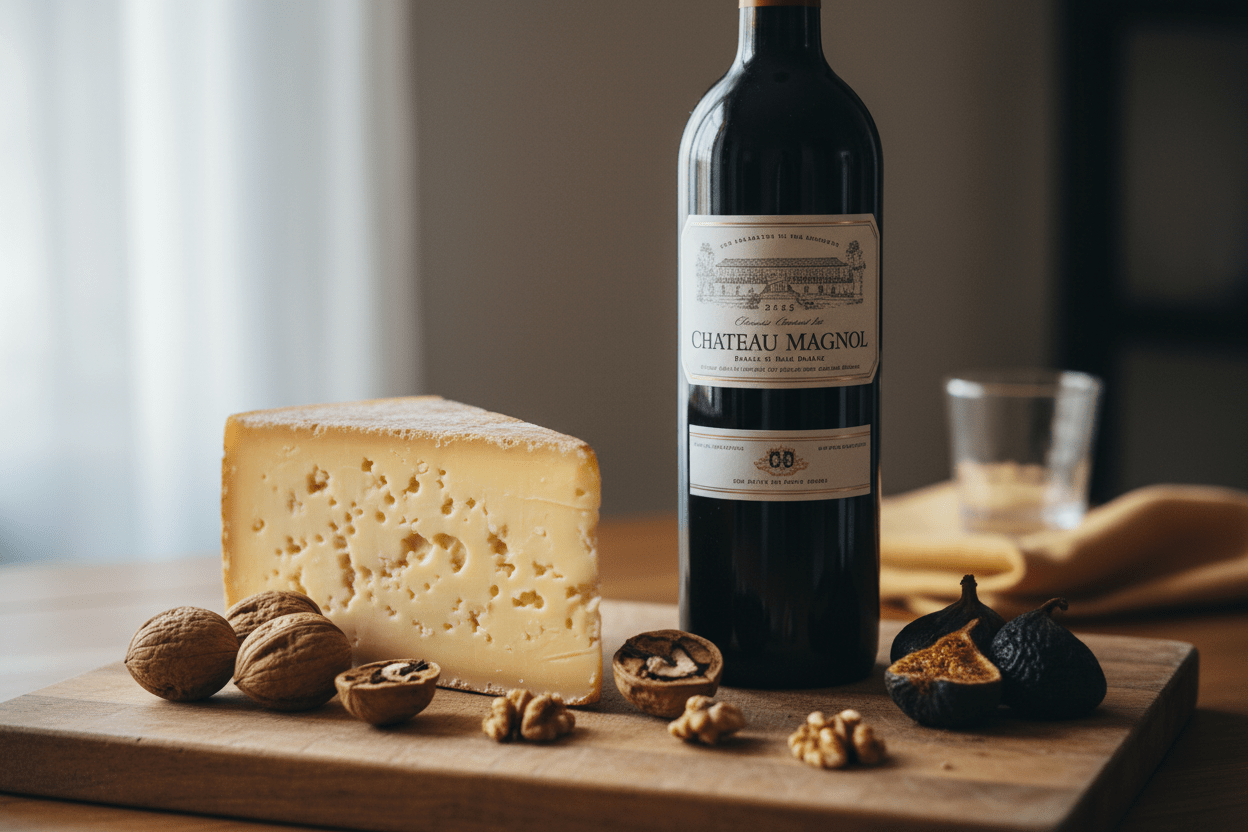 Vino Tinto Château Magnol 750ml Burdeos - Vino de Francia - La Cava