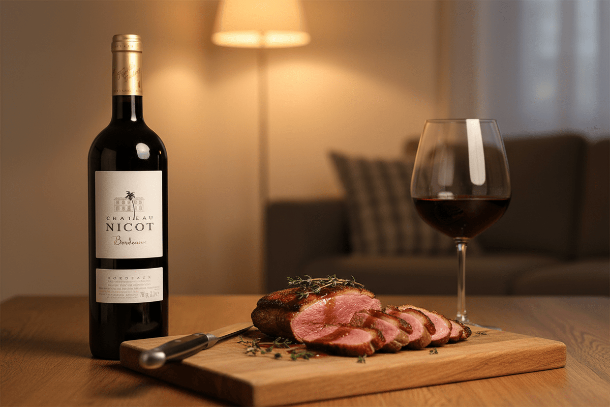 Vino Tinto Château Nicot Bordeaux - La Cava