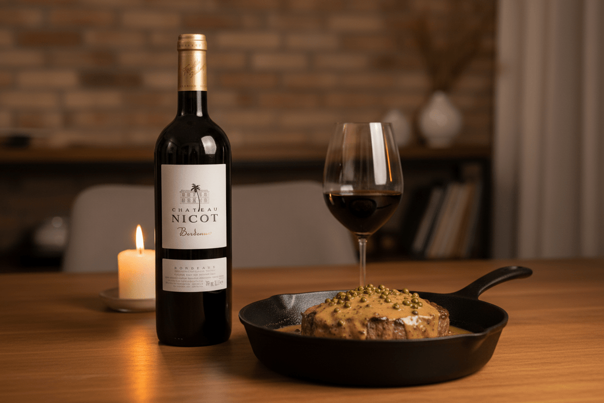 Vino Tinto Château Nicot Bordeaux - La Cava