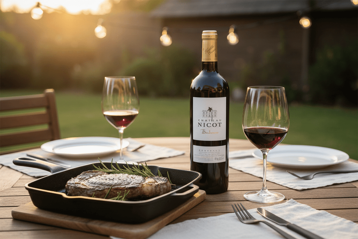 Vino Tinto Château Nicot Bordeaux - La Cava